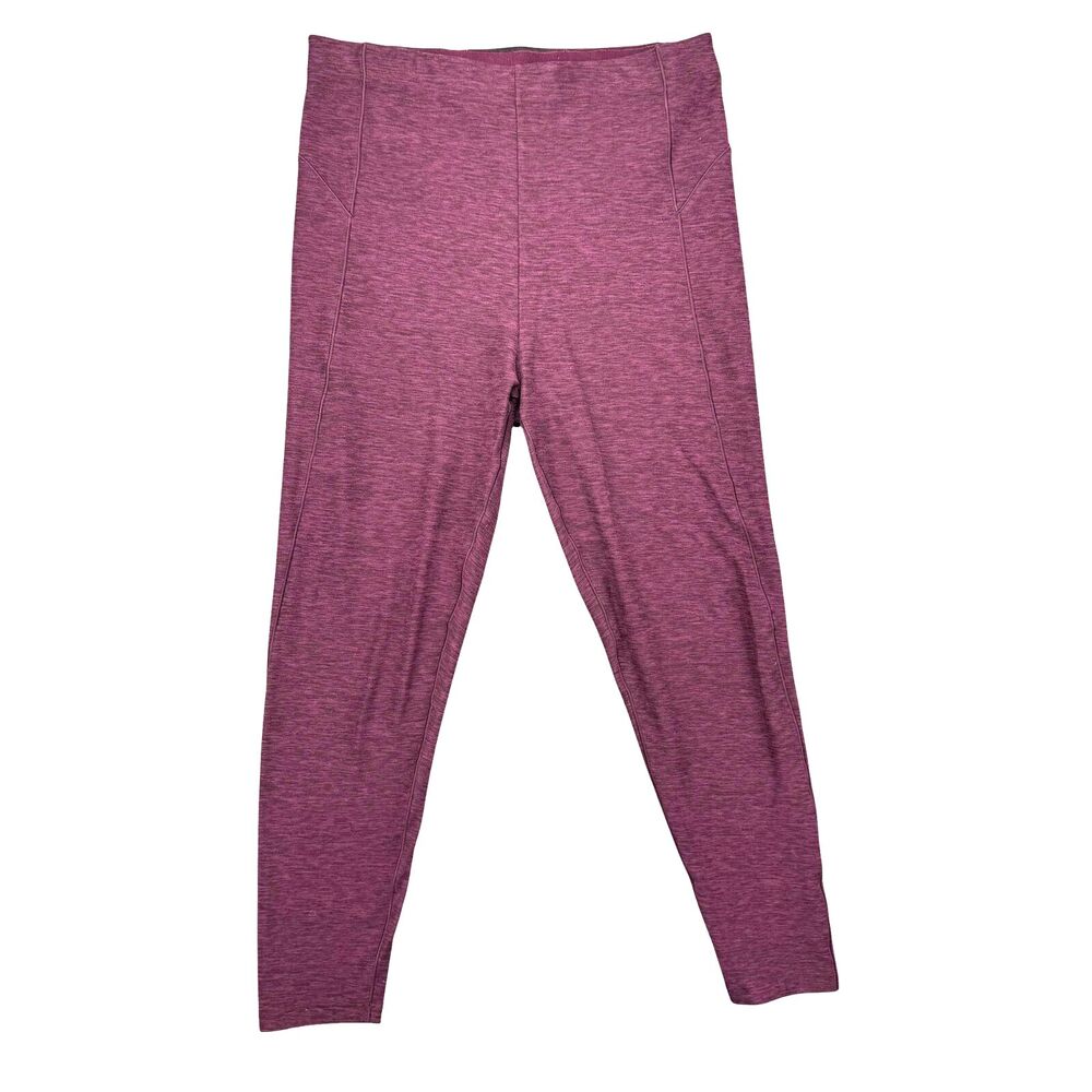 Victorias Secret Leggings Womens 14 Pink Studio High Rise Stretch Pull On Active